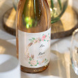 Bouteille de vin personnalisée - Mariage Art Déco | Picrate