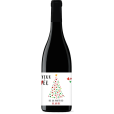 Bouteille de vin personnalisée - Noël Sapin Coeurs | Picrate