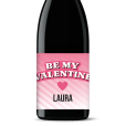 Bouteille de vin personnalisée - St-Valentin