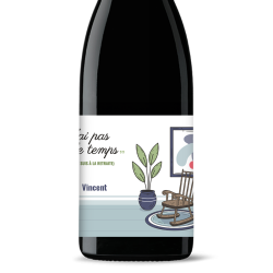 Bouteille de vin personnalisée - Anniversaire Festif | Picrate