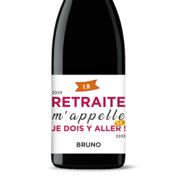Bouteille de vin personnalisée - Anniversaire Festif | Picrate