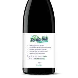 Bouteille de vin personnalisée - Anniversaire Festif | Picrate