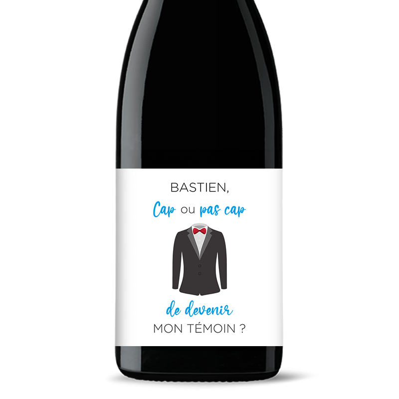 Bouteille de vin personnalisée - Mariage Colombes | Picrate