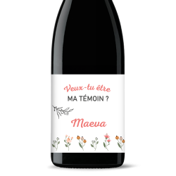 Bouteille de vin personnalisée - Mariage Colombes | Picrate