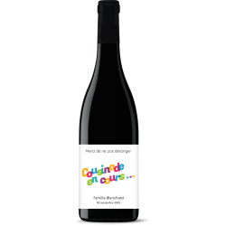 Bouteille de vin personnalisée - Cousinade En Cours | Picrate