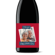 Bouteille de vin personnalisée - St-Valentin