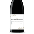 Bouteille de vin personnalisée - Check Témoin | Picrate