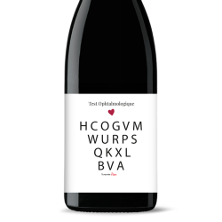 Bouteille de vin personnalisée - Annonce Grossesse Test | Picrate