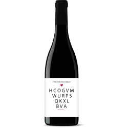 Bouteille de vin personnalisée - Annonce Grossesse Test | Picrate