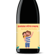 Bouteille de vin personnalisée - Bonne Fête Papa Fille | Picrate