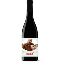 Bouteille de vin personnalisée - Tu es le papa le plus  | Picrate