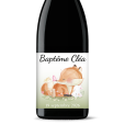 Bouteille de vin personnalisée - Baptême Renard | Picrate