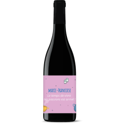 Bouteille de vin personnalisée - Passion Cuisine Retraite | Picrate