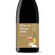 Bouteille de vin personnalisée - WINE & CHEESE | Picrate