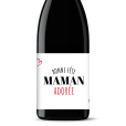 Bouteille de vin personnalisée - Bonne Fête Maman Adorée | Picrate