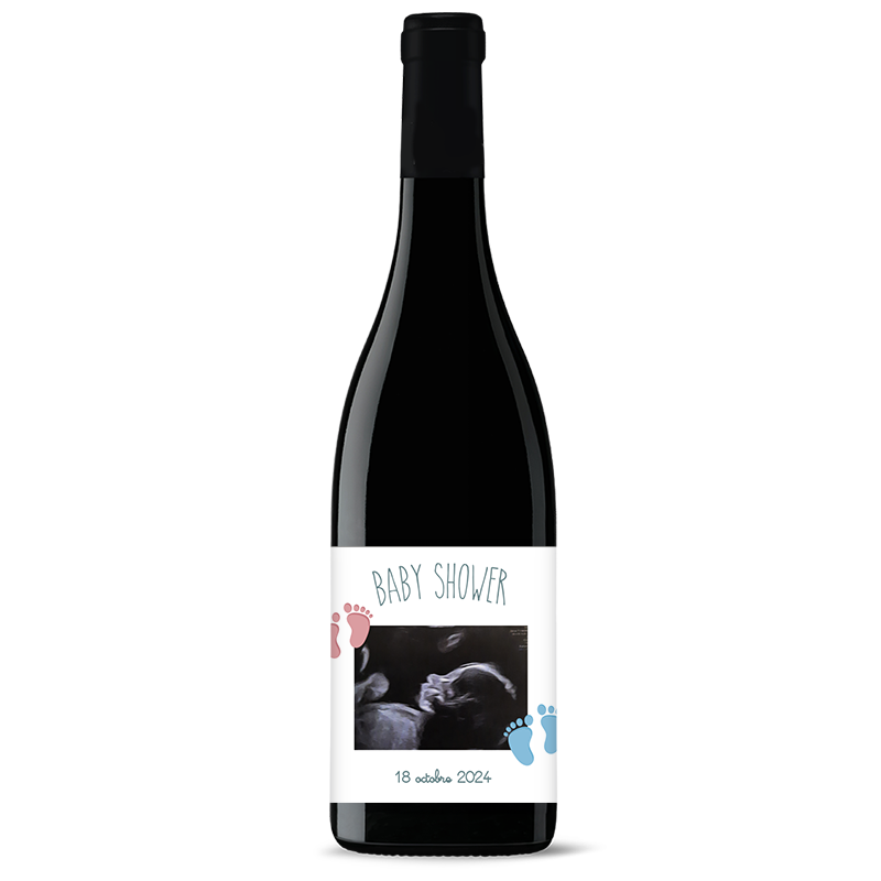 Autocollants Étiquettes Personnalisées Bouteille Vin - Lot 20 Pièces Pour Mariage & Occasions