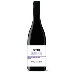 Bouteille de vin personnalisée - Future Grand-Mère | Picrate