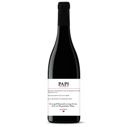 Bouteille de vin personnalisée - Définition Papi | Picrate