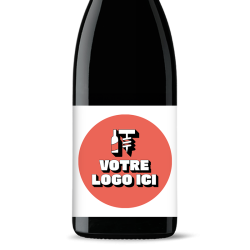 Bouteille de vin personnalisée - Votre logo ici | Picrate