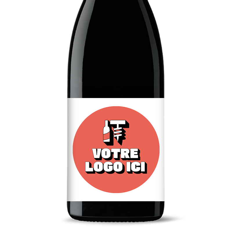 Bouteille de vin personnalisée - Votre logo ici | Picrate