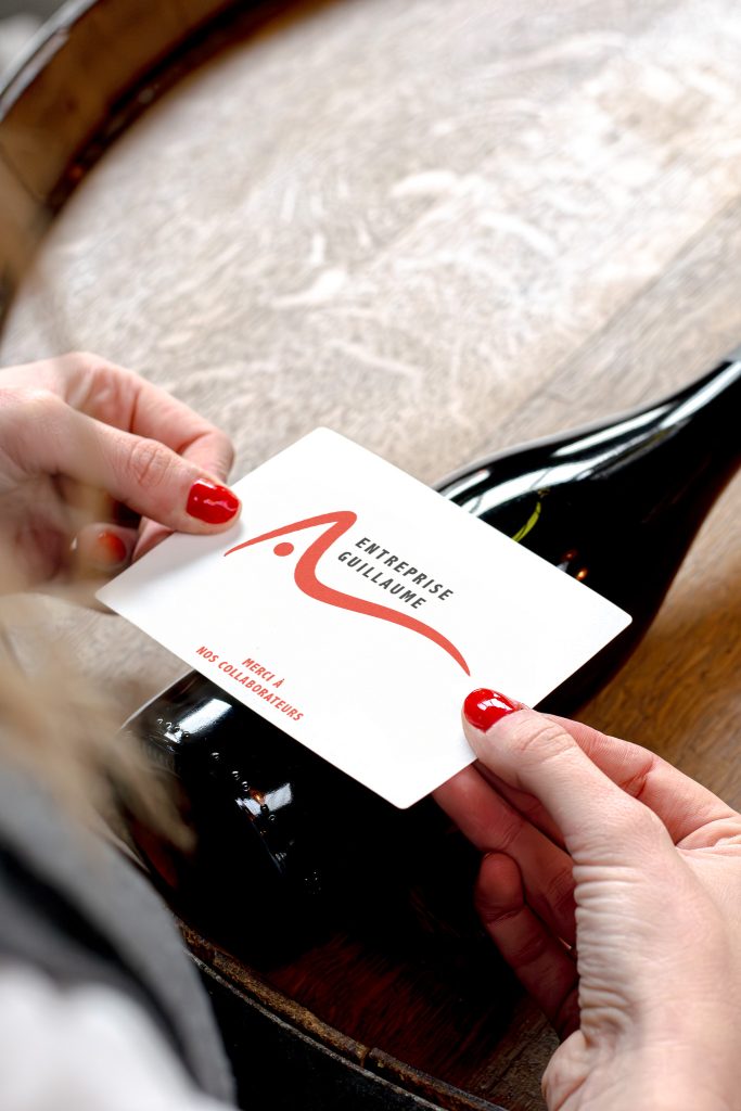 Bouteille personnalisée pour entreprise