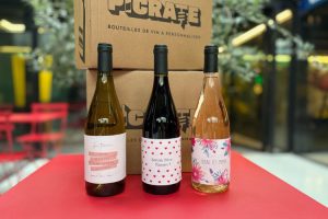Bouteilles de vin personnalisées pour la fête des Mères